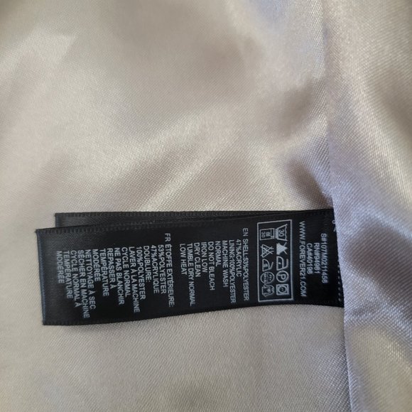 Womens Forever 21 Boutique Faux Fur Beige Brown Black Vest Jacket Cover Up M - Picture 7 of 11